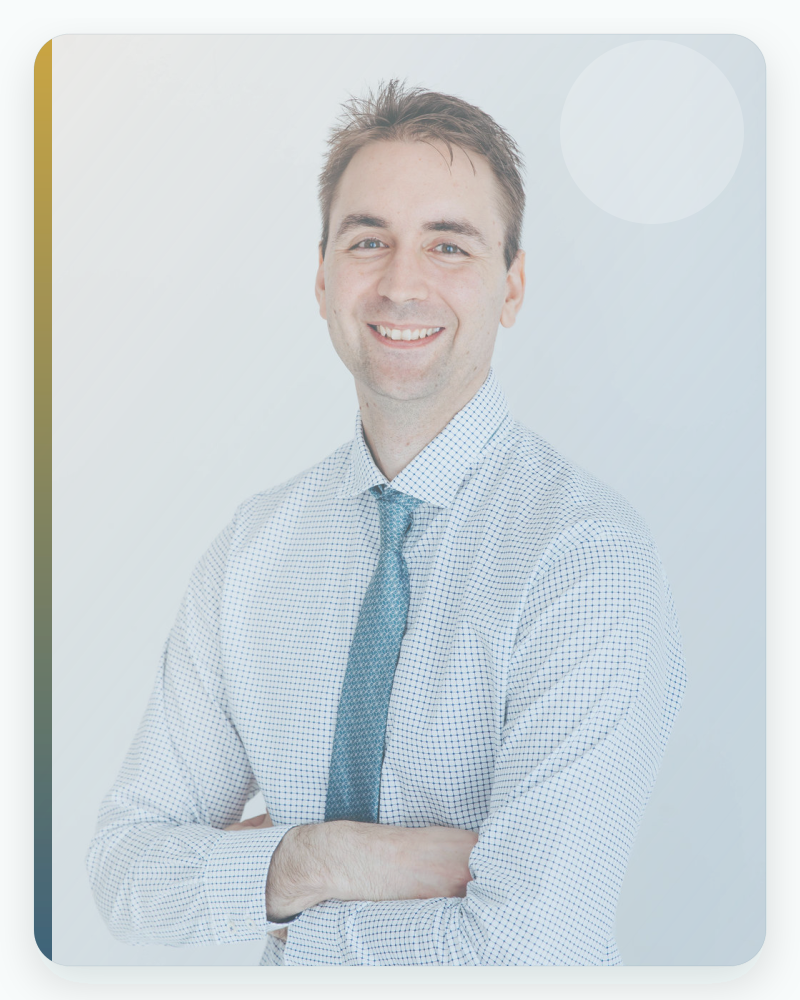 Portrait of Mitchell Jordan in the updated lighter brand style